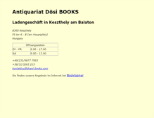 Tablet Screenshot of doesi-books.com